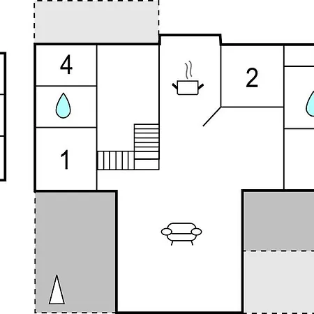 Сasa de vacaciones Dalen Ii Oksbøl